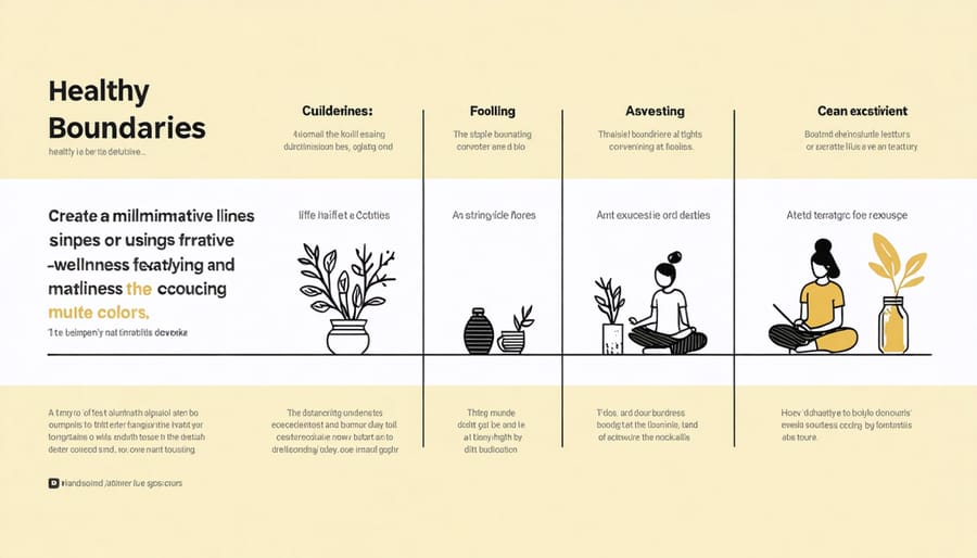 Visual representation of healthy activities and boundary-setting techniques for managing gambling stress